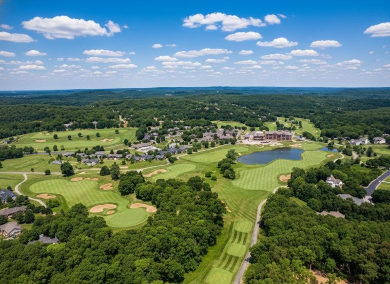 Golf Course Turf Installation detail